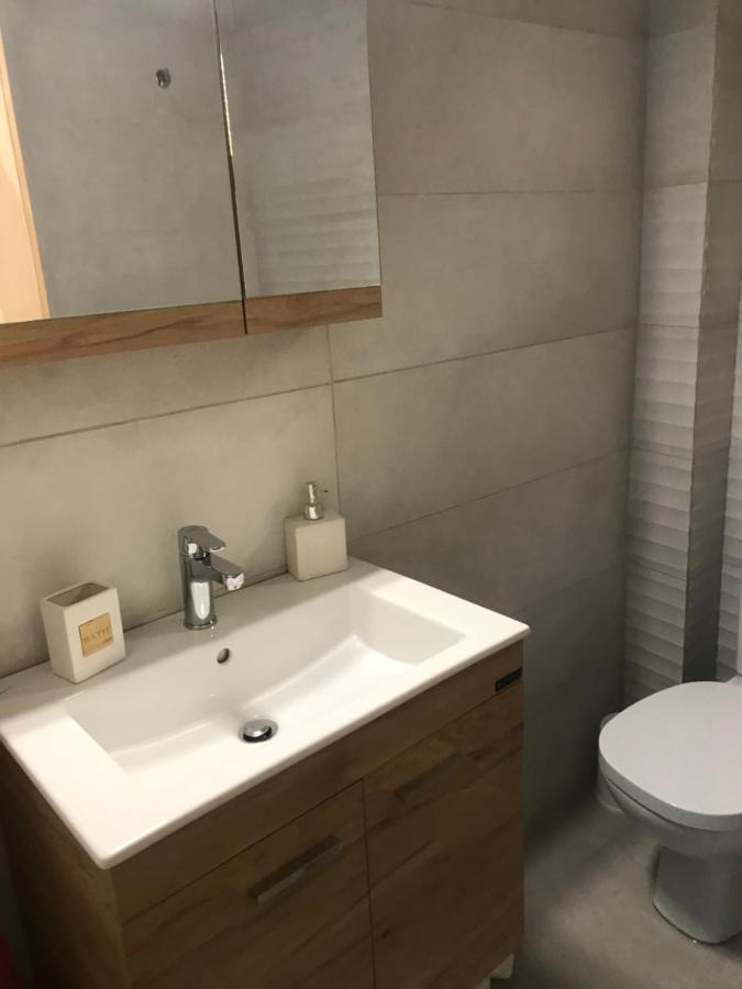 Villas Nies Seaside Appartments Sourpi Bagian luar foto