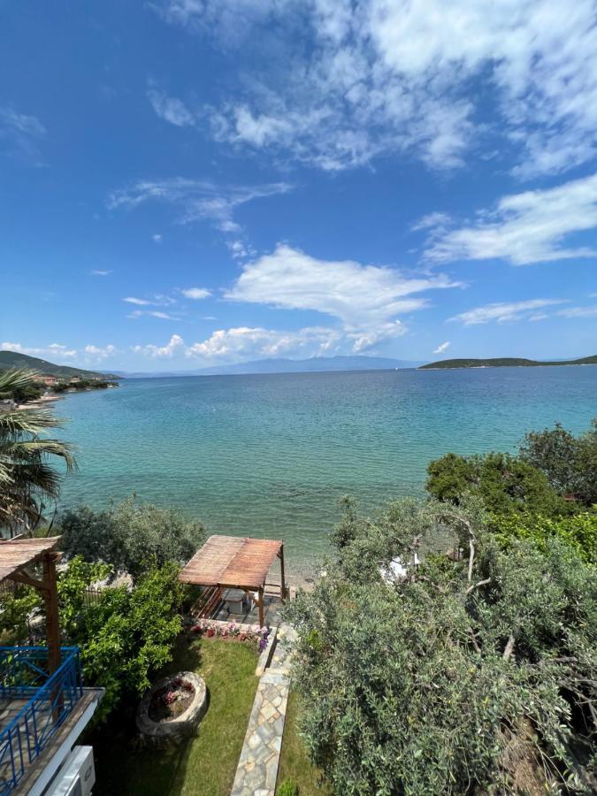 Villas Nies Seaside Appartments Sourpi Bagian luar foto
