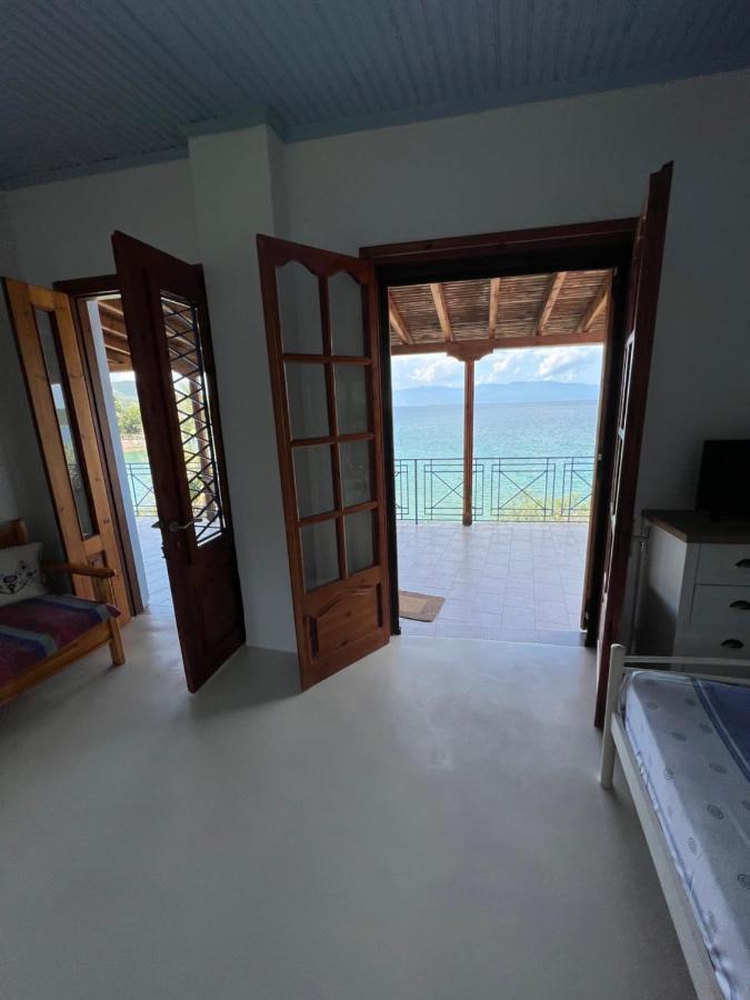 Villas Nies Seaside Appartments Sourpi Bagian luar foto