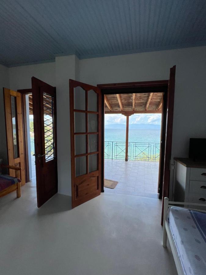 Villas Nies Seaside Appartments Sourpi Bagian luar foto