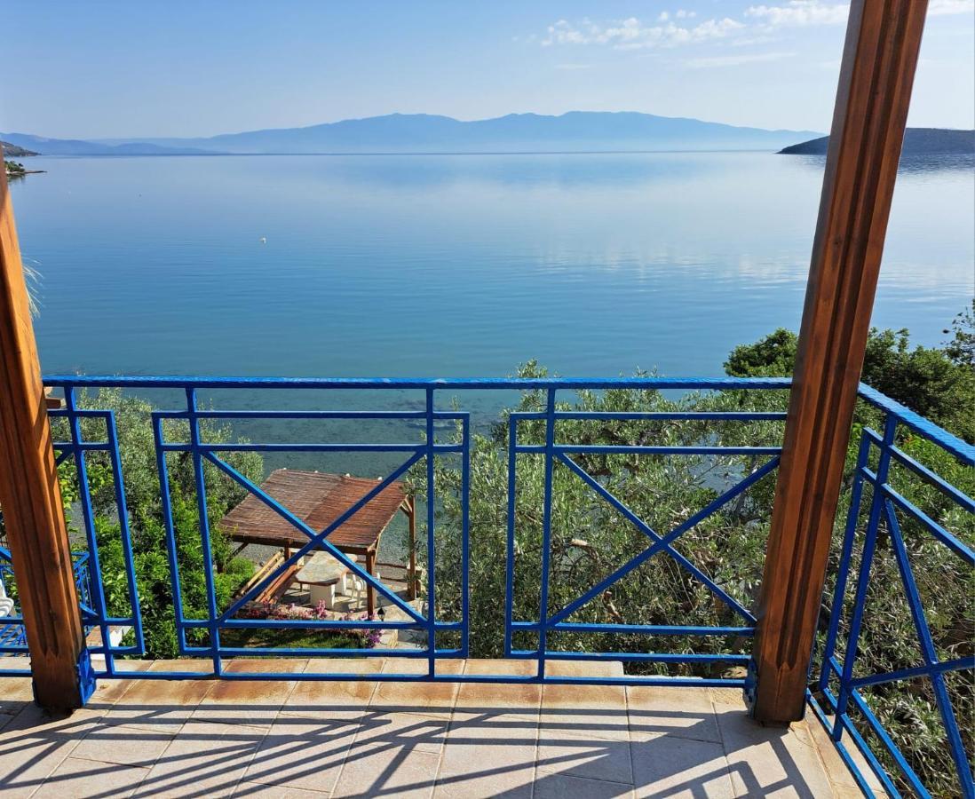 Villas Nies Seaside Appartments Sourpi Bagian luar foto
