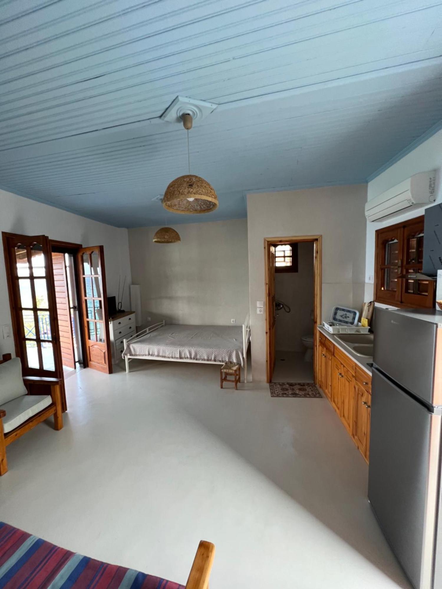 Villas Nies Seaside Appartments Sourpi Bagian luar foto